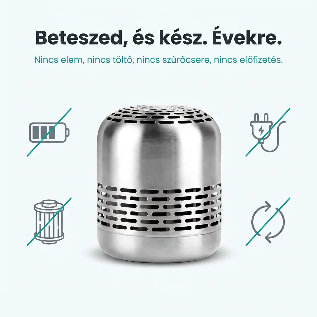 Hűtő-Levegőtisztító